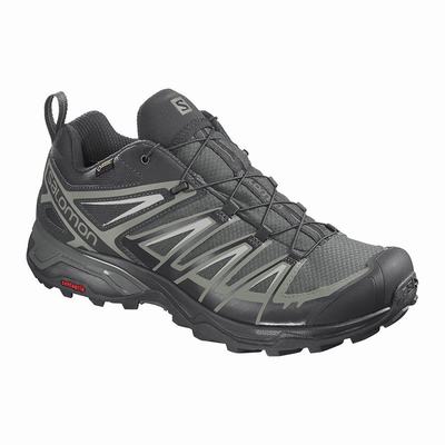 Férfi Salomon X ULTRA 3 GORE-TEX Túracipő SA0473816 Szürke